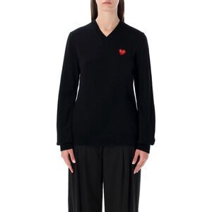 COMME DES GARCONS PLAY Cardigan Men BLACK Sweaters & Cardigans